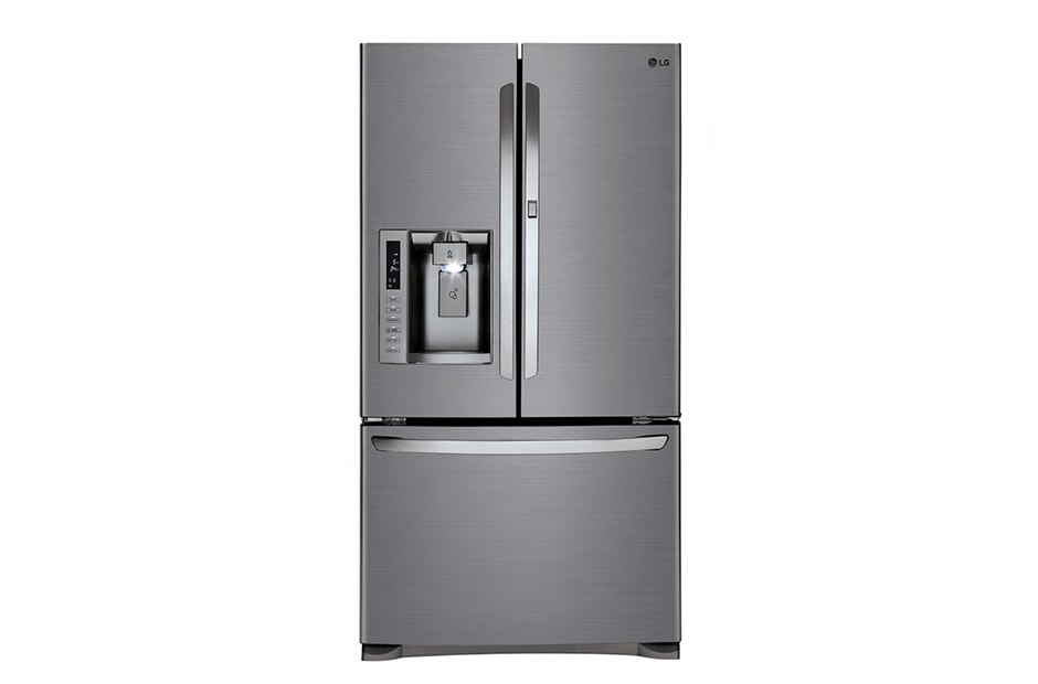 LG 613L Door-In-Door® French Door Fridge With Ice & Water Dispenser, GF-D613PL